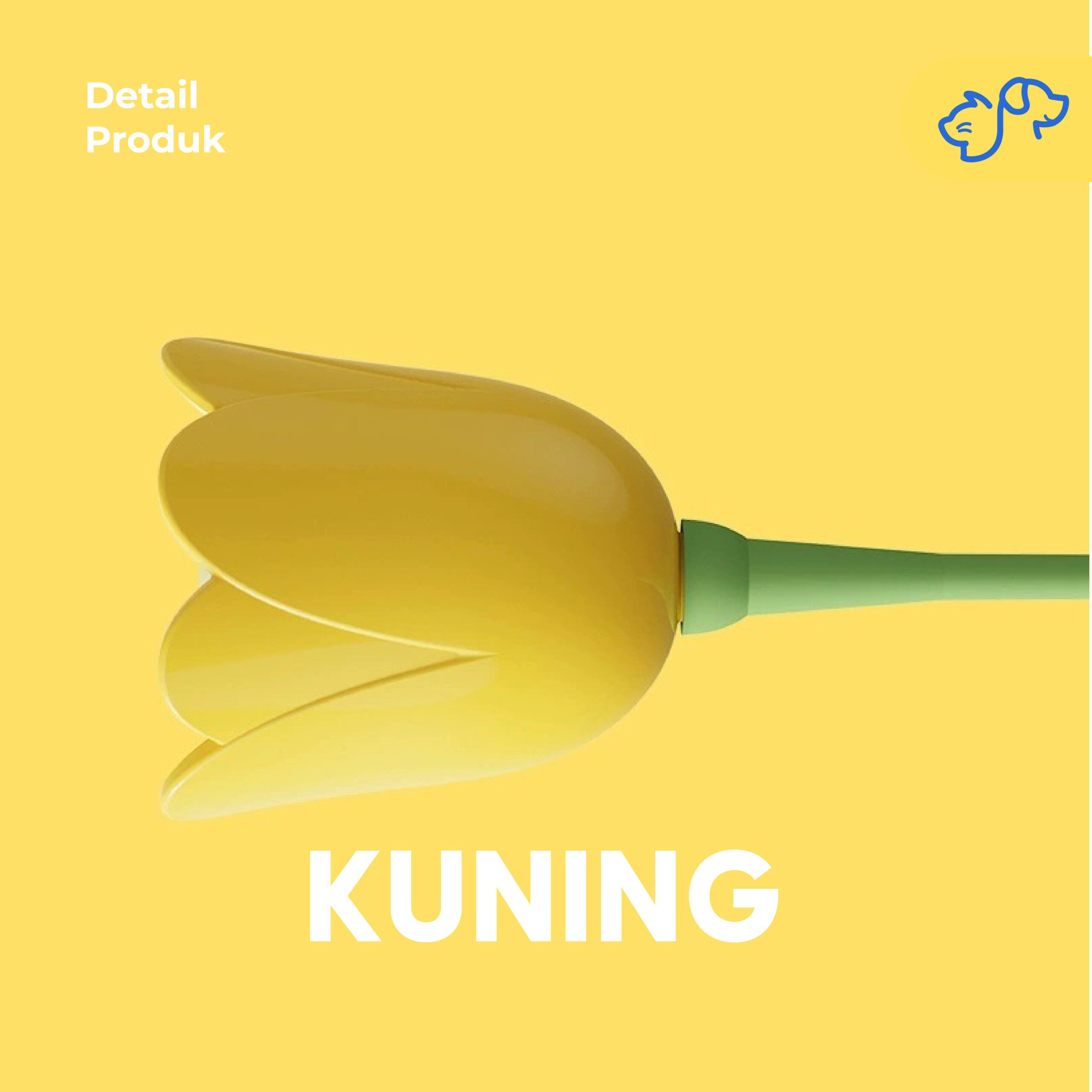 ONLY PETS Mainan Kucing Tulip Otomatis Tulips Automatic Cat Teaser